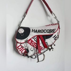 Dior vintage Hardcore Rock Saddle bag